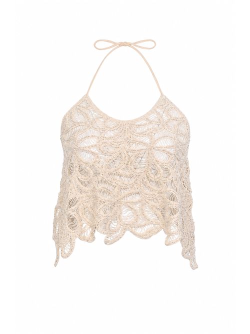 Top crochet floreale in filato di cotone Patrizia Pepe | 2M4563 A774B891